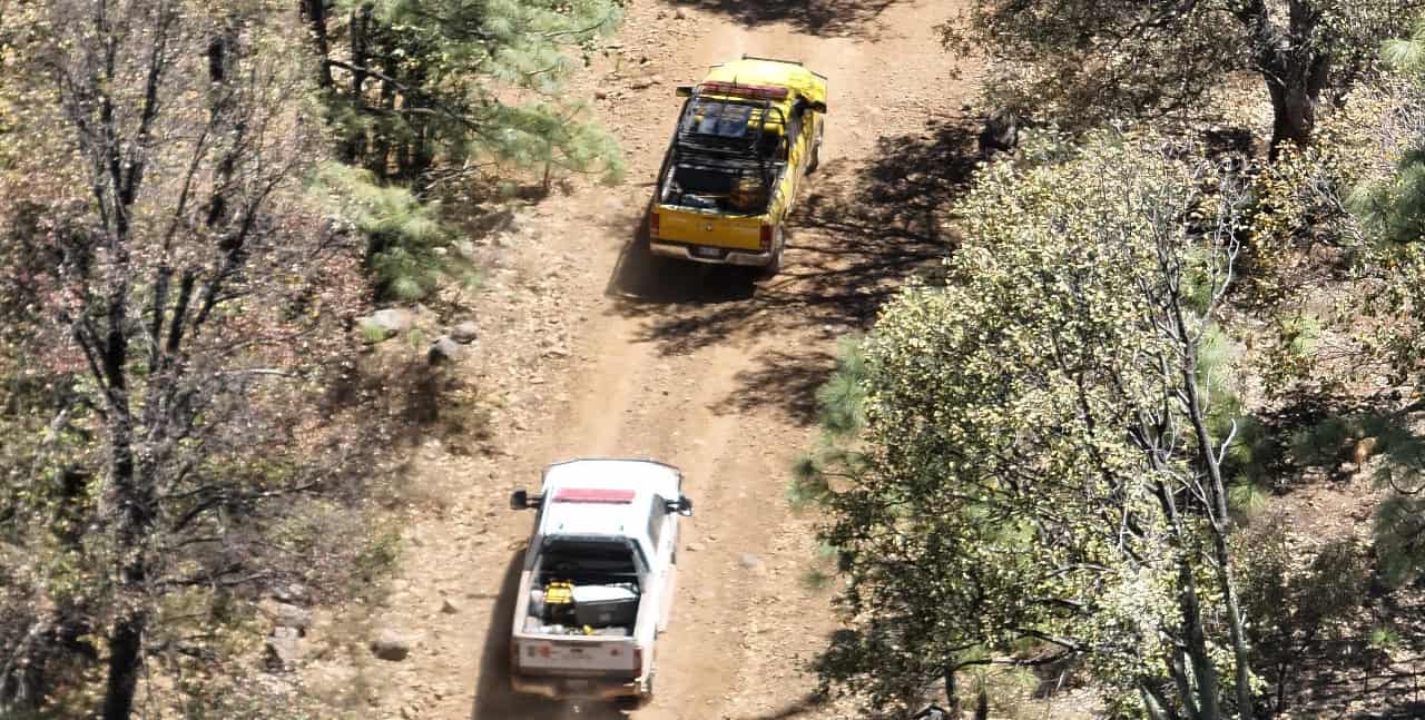 Sube a 52 el número de brigadistas en incendio forestal de Nácori Chico