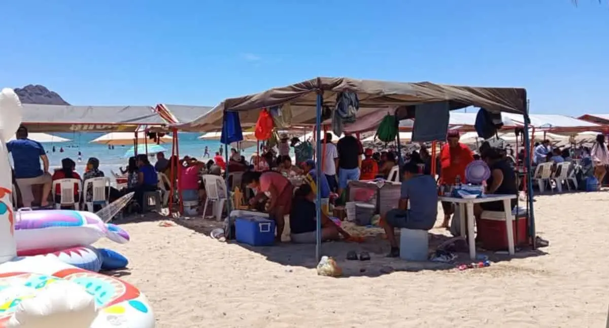 Buena afluencia de visitantes registra Playa Miramar