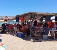 Buena afluencia de visitantes registra Playa Miramar