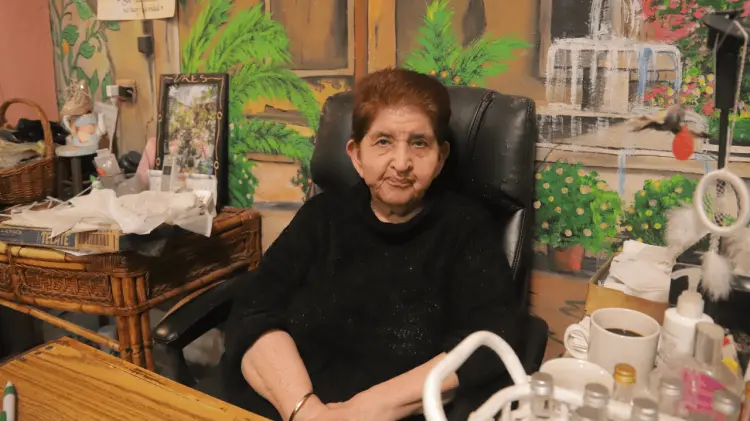 María Luisa Martínez Olivarría, actual propietaria de Jamoncillos Cayetano. (Foto: Jorge Flores)
