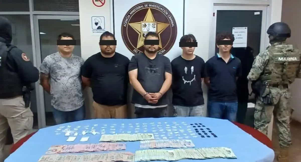 Imputan a 5 por narcomenudeo en Obregón; entre ellos el jefe de una célula