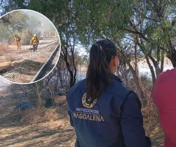 Se registran incendios forestales en el municipio de Magdalena