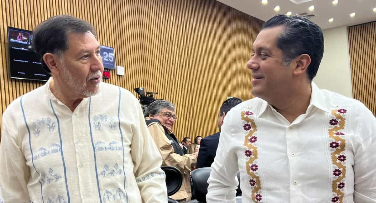 Noroña y Gutiérrez Luna presentan impugnación por candidatos al PJF