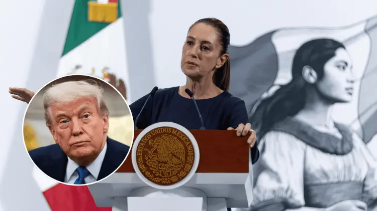 Trump aseguró que la Presidenta Sheinbaum le tiene miedo a los poderosos cárteles del país.