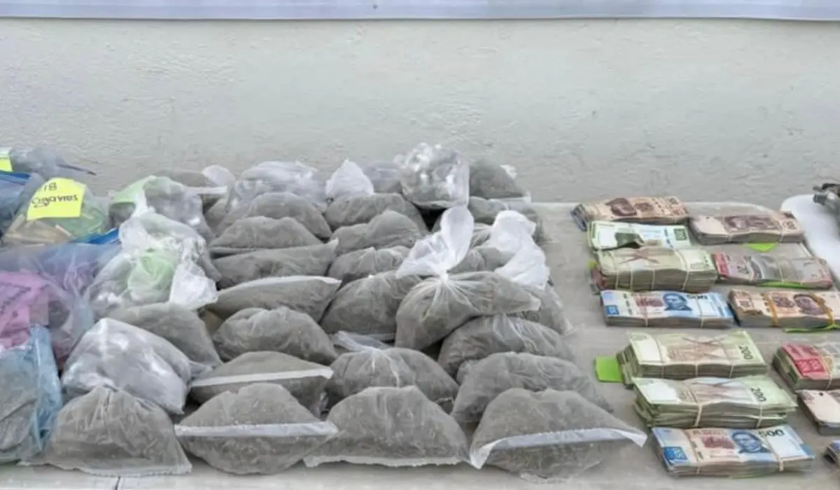 Culiacán: decomisan armas, drogas y dinero en efectivo en penal
