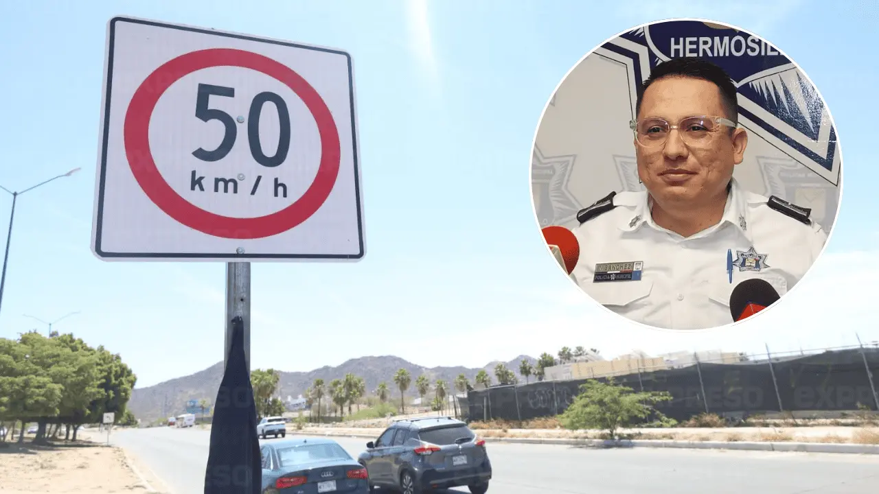 Elementos de Tránsito multarán a conductores que manejen a más de 50 km/h
