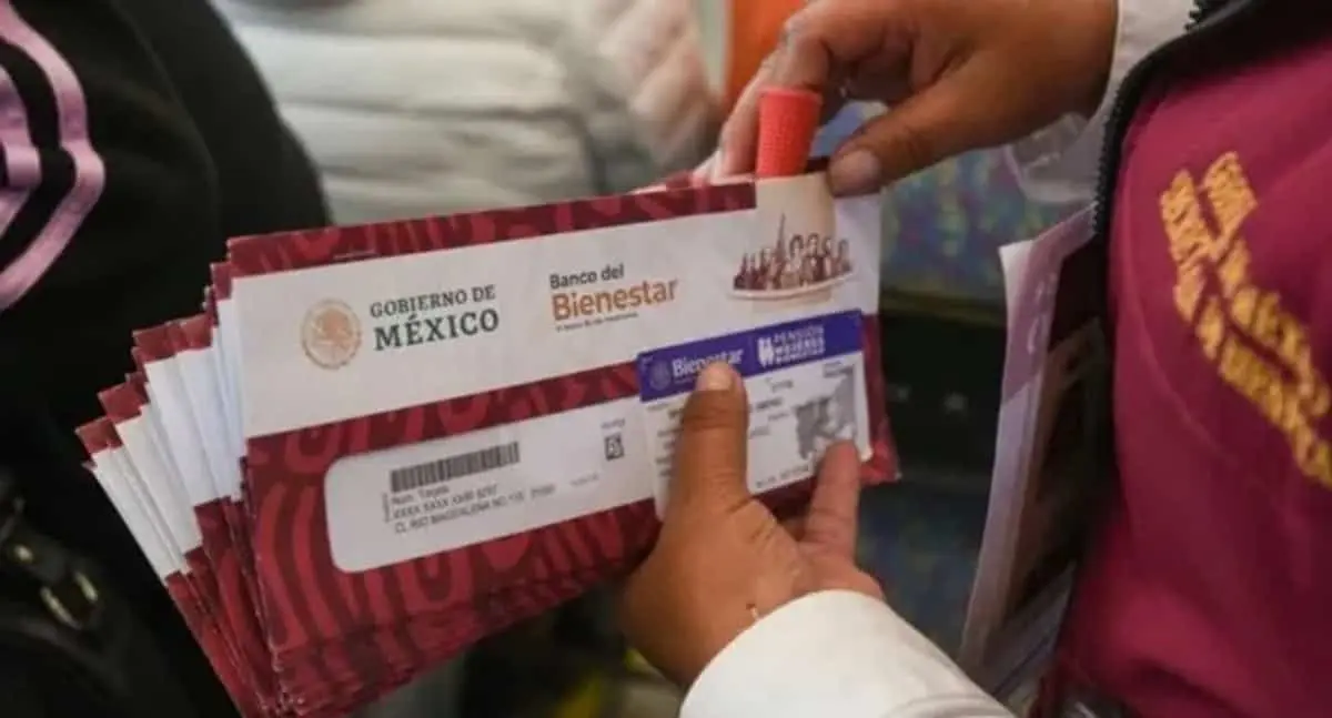Publican calendario de pagos mayo-junio de la Pensión Bienestar 2025