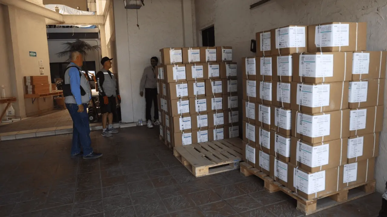 Arriban a Sonora más de 14 millones de boletas para la elección judicial
