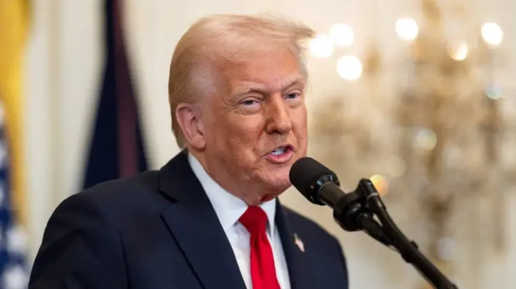 Donald Trump, presidente de Estados Unidos.