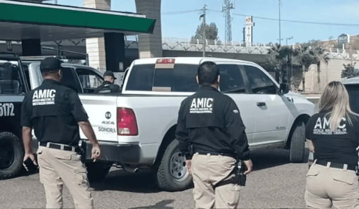 Repelen agentes de la AMIC ataque armado en Ciudad Obregón; hay tres detenidos