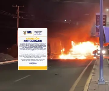 Suspenden clases presenciales en Sinaloa ante bloqueos y enfrentamientos