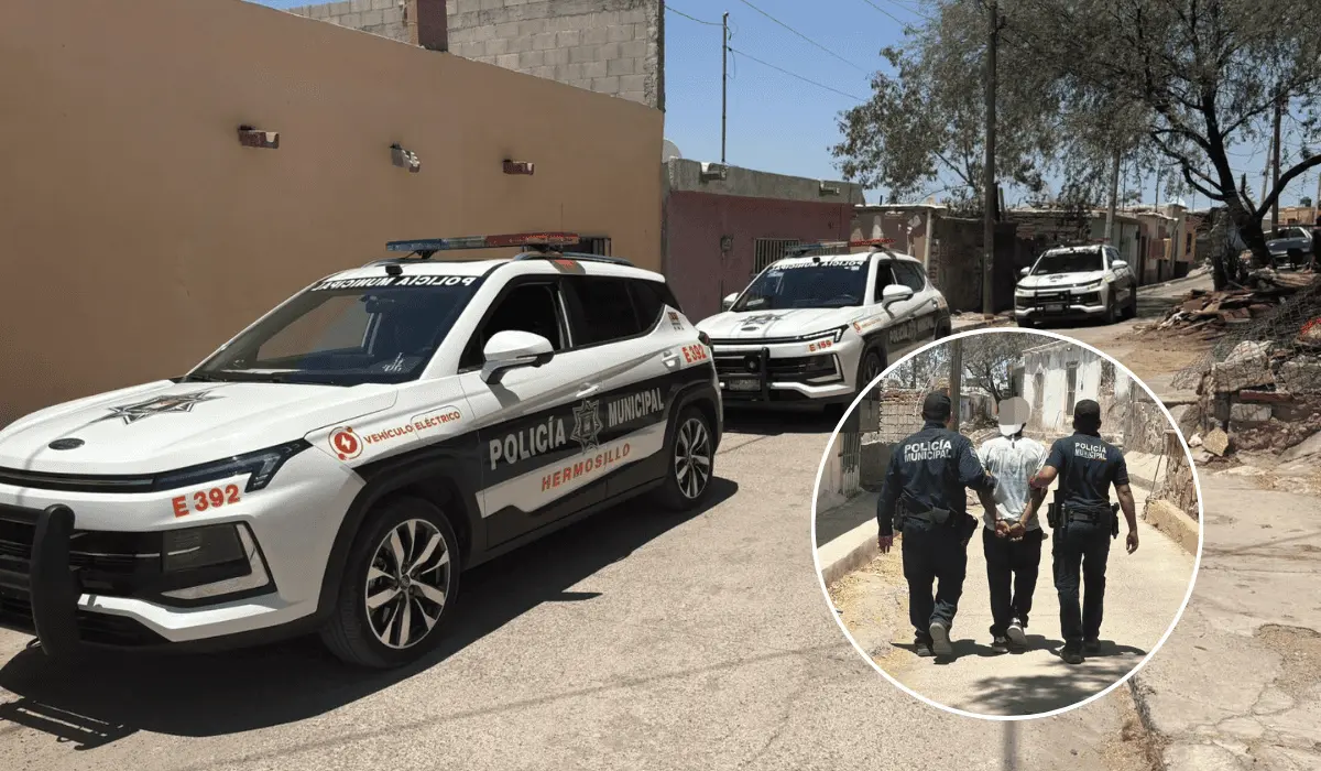 Captura Policía de Hermosillo a cuatro objetivos prioritarios en operativo