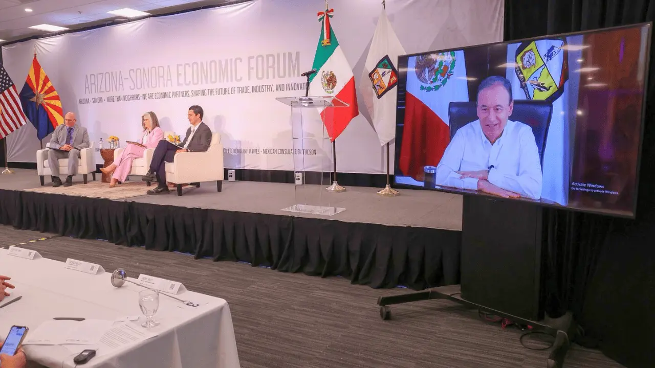 Alfonso Durazo impulsa integración Sonora-Arizona con energías limpias