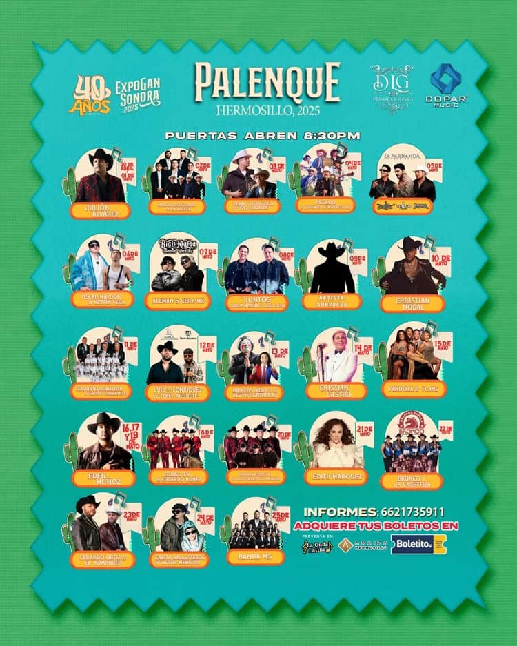 Estas son las fechas clave del Palenque de la Expogan 2025