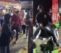 Natanael Cano disfruta junto a su novia de la ExpoGan Sonora 2025