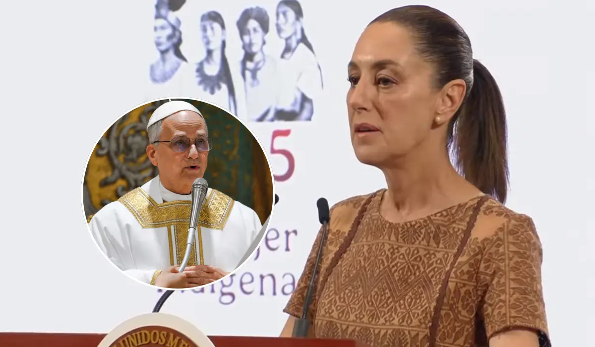 Sheinbaum confirma que no asistirá a misa de inauguración de pontificado