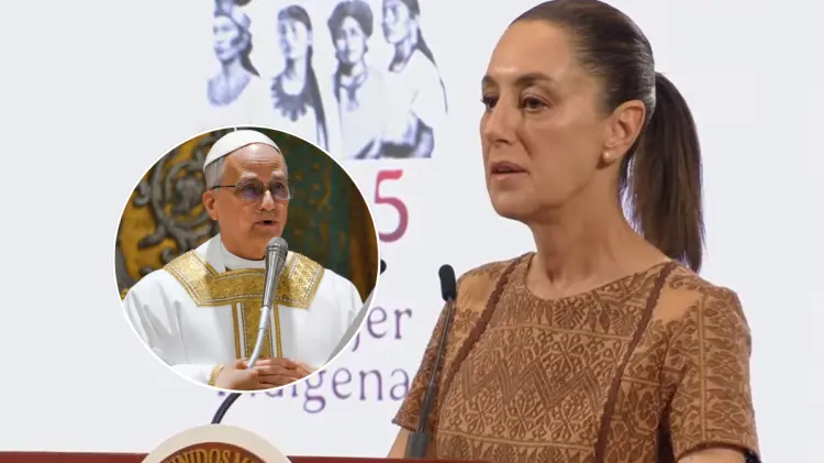Sheinbaum reiteró que enviará una invitación al Papa León XIV para que visite México. (Especial)