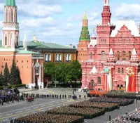 Rusia realiza desfile militar por 80 aniversario de La Gran Victoria