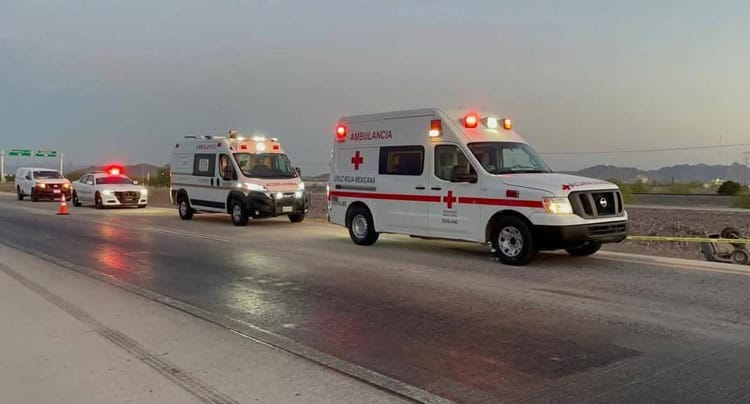 Dos mujeres mueren tras volcadura en la carretera Ciudad Obregón-Empalme