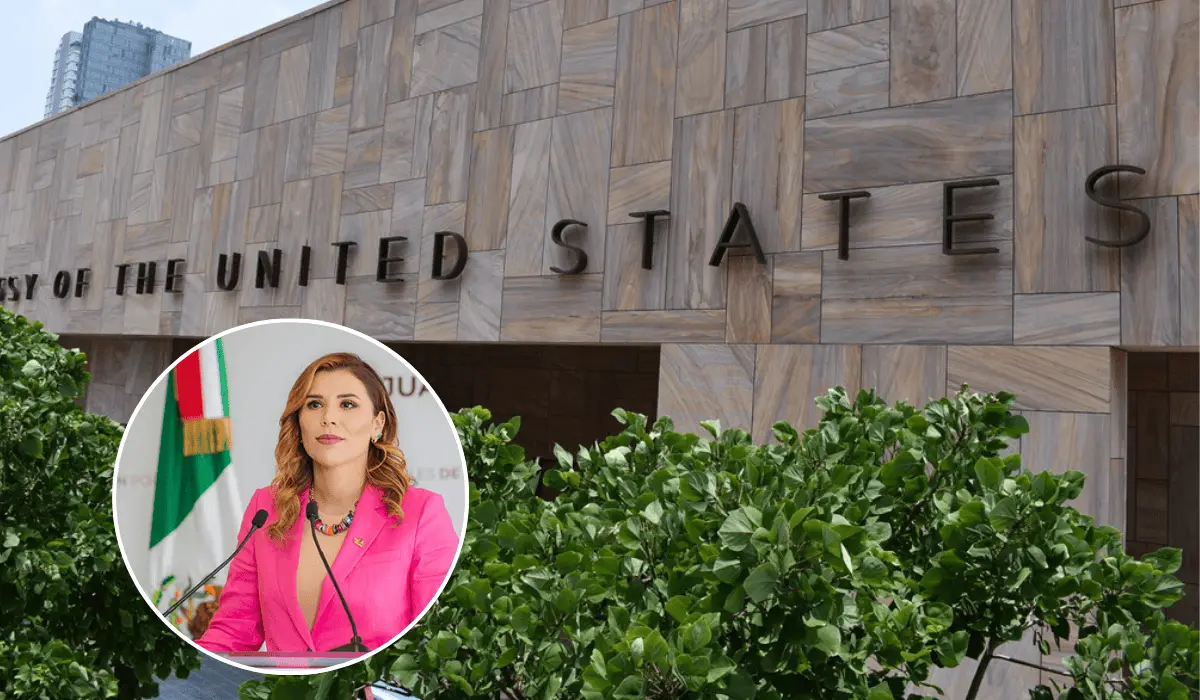 Embajada de EU en México responde tras retiro de visa de Marina del Pilar