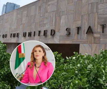 Embajada de EU en México responde tras retiro de visa de Marina del Pilar