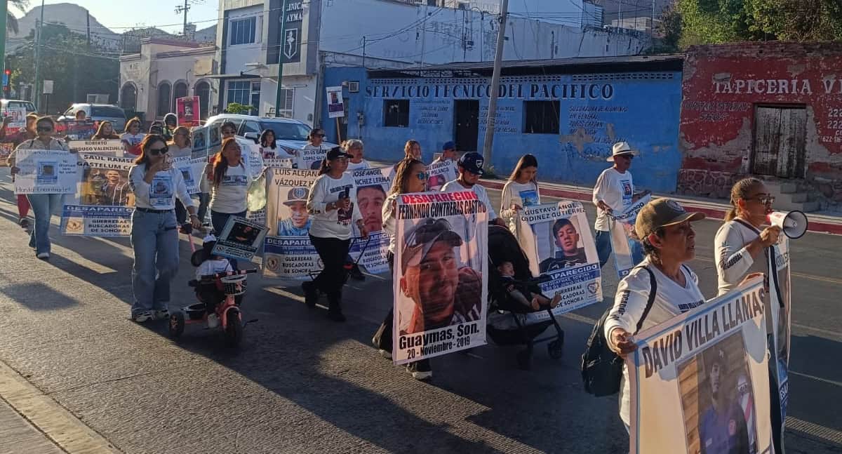 Colectivo en Sonora se une a marcha nacional por desaparecidos