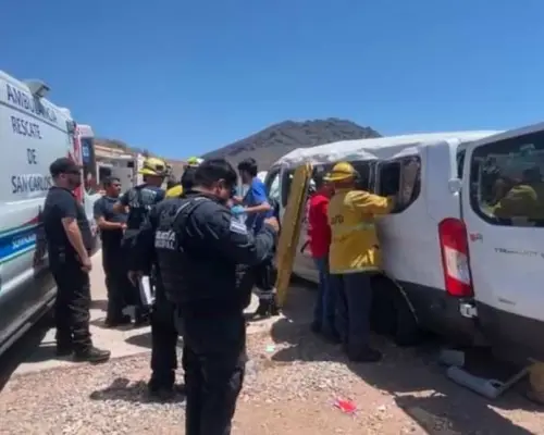 Se registran tres accidentes en región de Guaymas y San Carlos