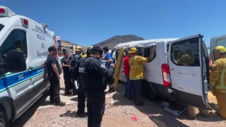 Se registraron accidentes viales en región de Guaymas y San Carlos. (Foto: Especial / EXPRESO)