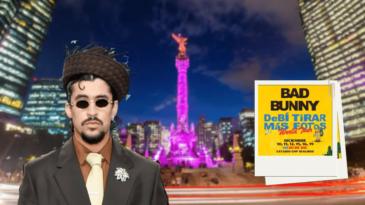 Bad Bunny anuncia séptima fecha en Ciudad de México
