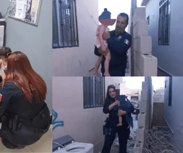 Rescatan a dos niñas en condición de abandono al norte de Hermosillo