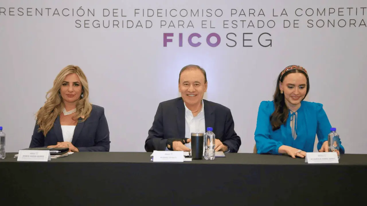 Firman empresarios y gobierno de Sonora el Ficoseg para fortalecer seguridad