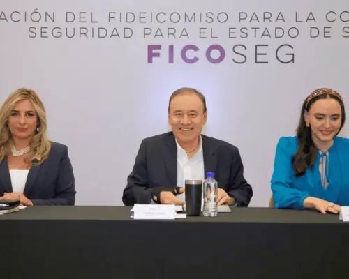 Firman empresarios y gobierno de Sonora el Ficoseg para fortalecer seguridad