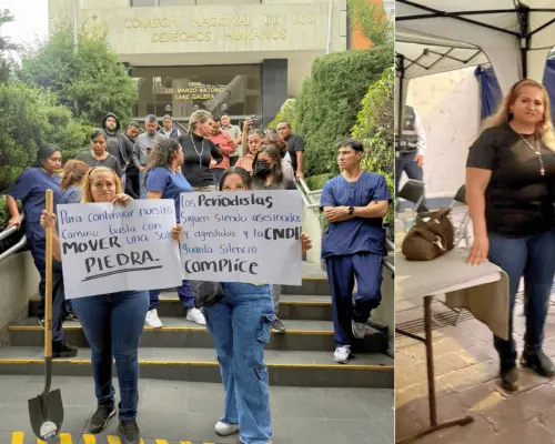 Tras bloquear CNDH, Ceci Flores acuerda diálogo directo con Rosario Piedra