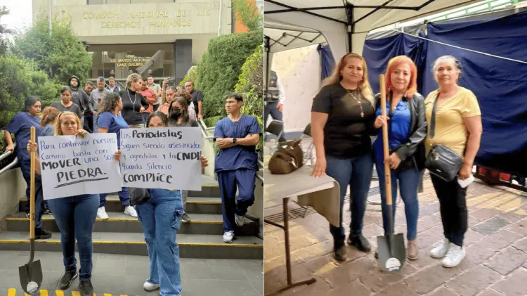 Ceci Flores tuvo el encuentro con Rosario Piedra. (Foto: Cortesía)