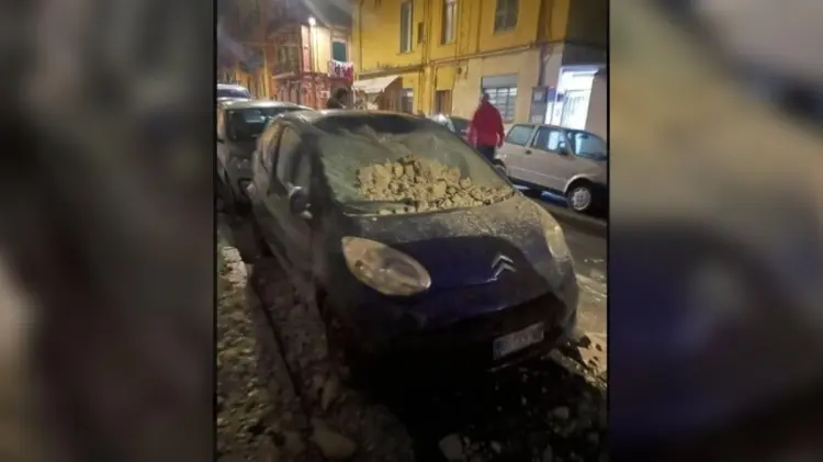 El sismo se registró en Nápoles, Italia. (Foto: Tomada de redes / EXPRESO)