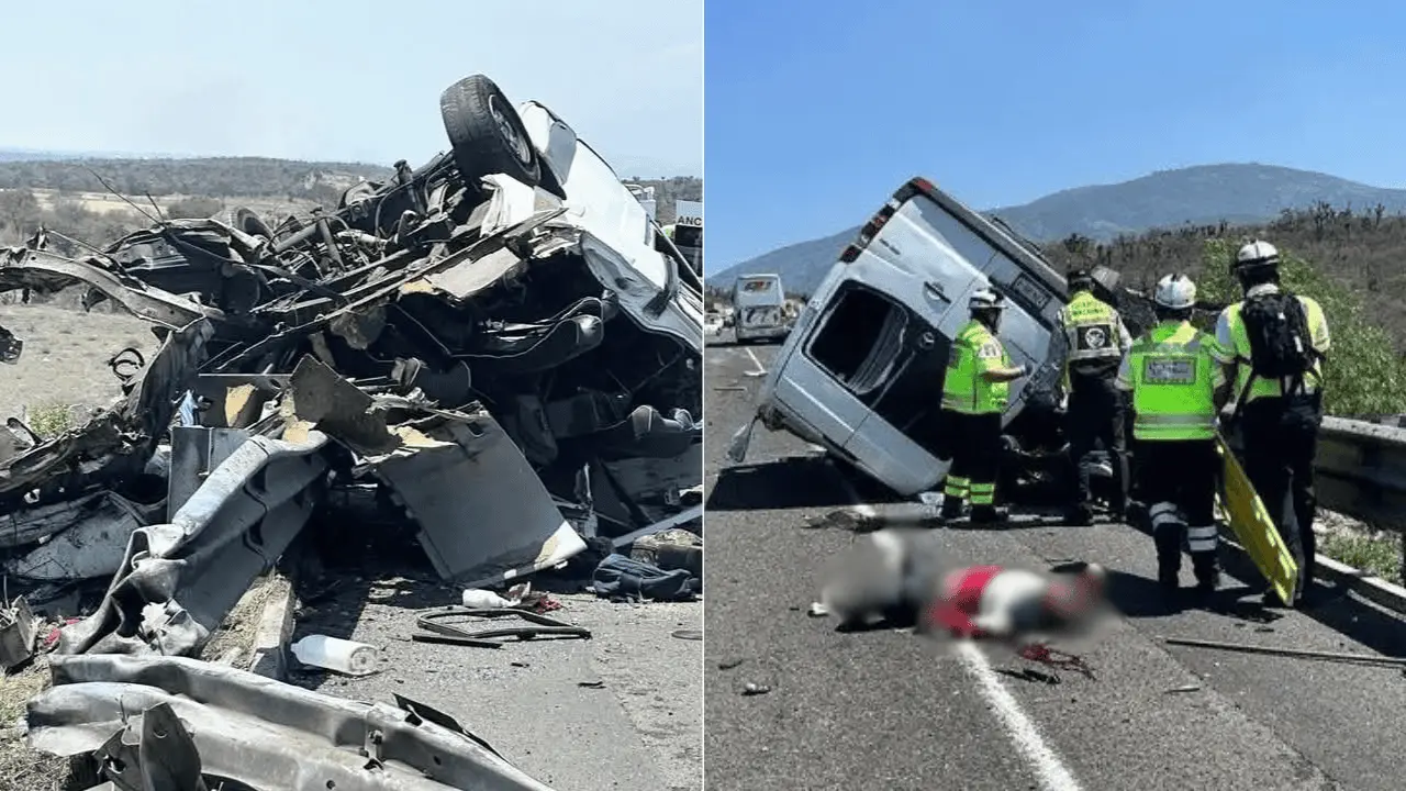 Al menos 21 muertos tras choque en la carretera Cuacnopalan-Oaxaca