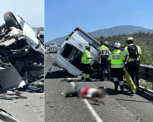 Al menos 21 muertos tras choque en la carretera Cuacnopalan-Oaxaca
