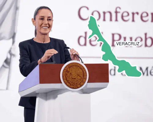 Descarta Sheinbaum que violencia afecte elecciones en Veracruz 