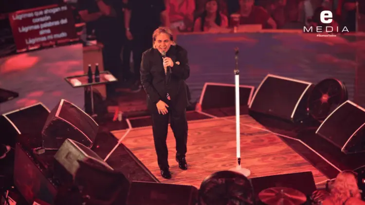 Cristian Castro encontró una conexión única con el público hermosillense. (Foto: Alfredo Gerardo)