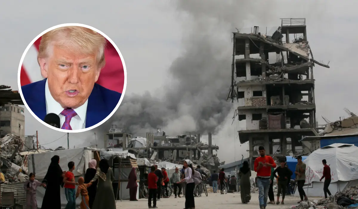 Estados Unidos debe tomar Gaza, asegura Donald Trump