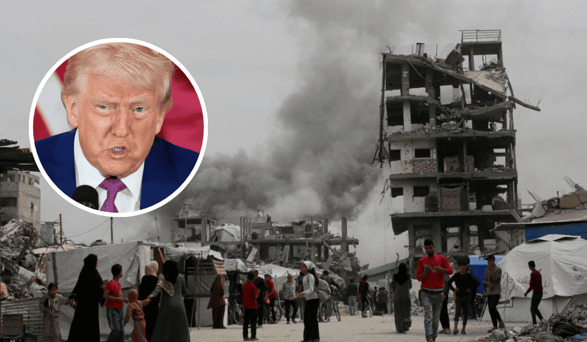 Estados Unidos debe tomar Gaza, asegura Donald Trump