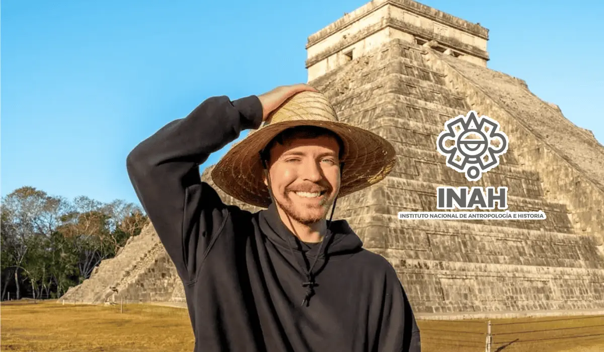 Pese a permiso, INAH interpone demanda administrativa contra MrBeast