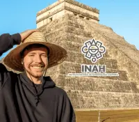 Pese a permiso, INAH interpone demanda administrativa contra MrBeast