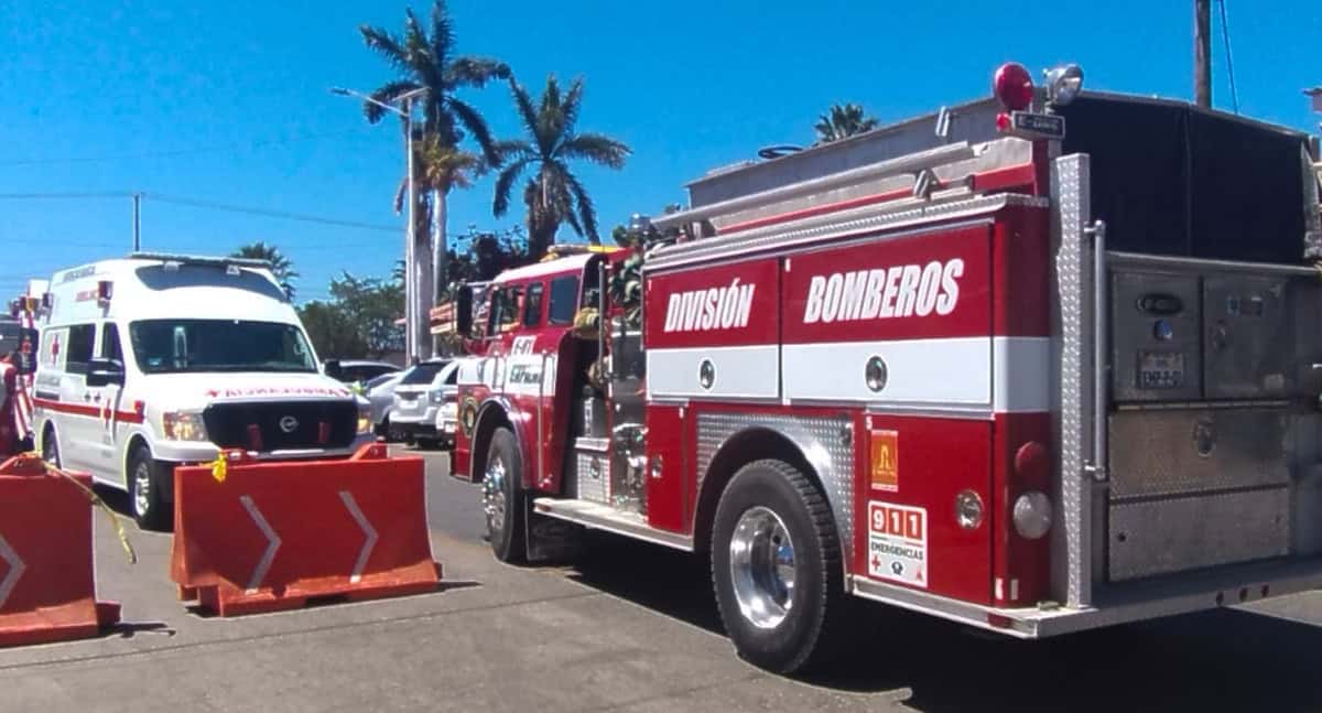 En Empalme, un Incendio destruye Casa Antigua