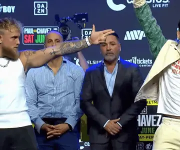 Jake Paul y Chávez Jr. intercambian provocaciones rumbo a su pelea en junio