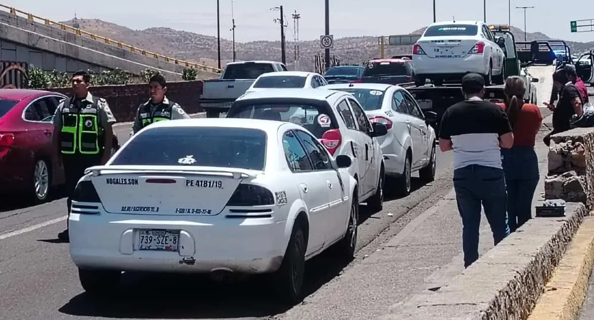 Operativo de Transporte en Nogales: Retiran 40 unidades de circulación