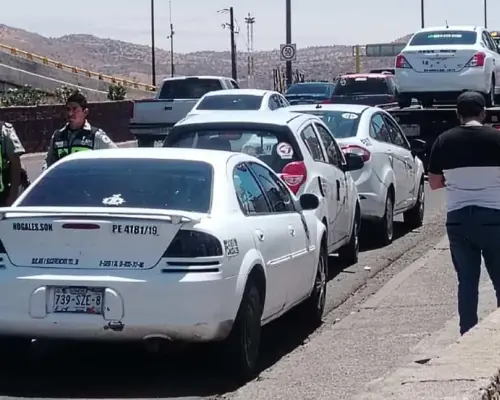 Operativo de Transporte en Nogales: Retiran 40 unidades de circulación
