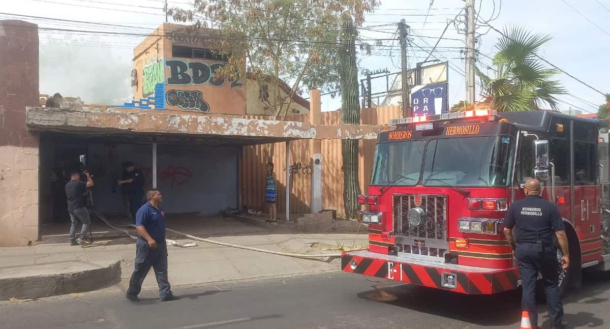 Incendio en casa deshabitada moviliza a bomberos