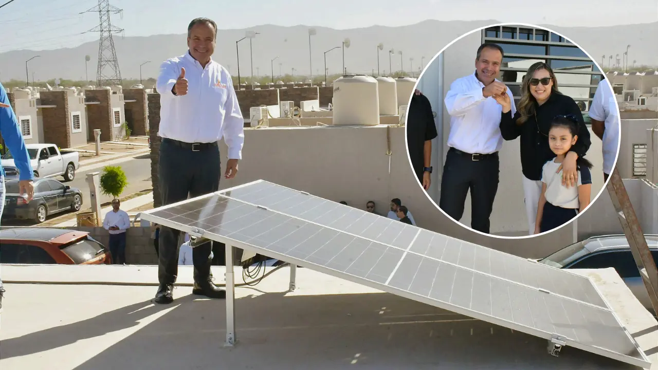 Entrega Astiazarán primeras viviendas de Sello H con paneles solares