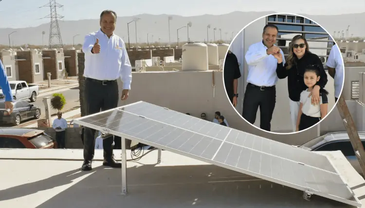 Entrega Astiazarán primeras viviendas de Sello H con paneles solares